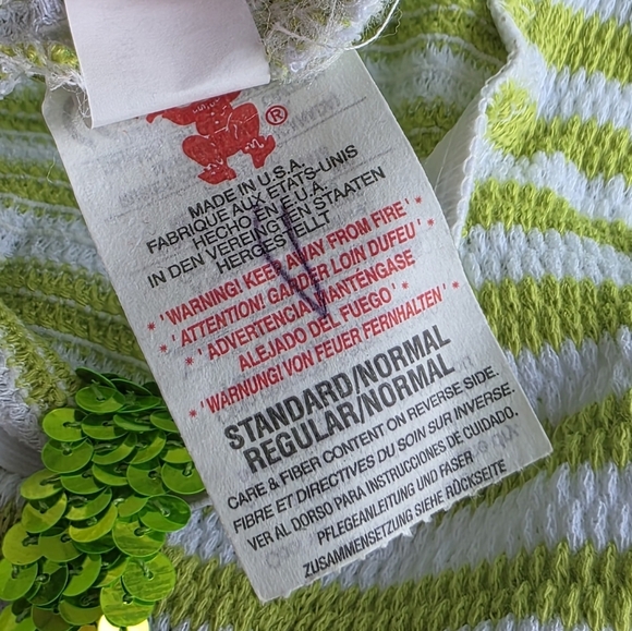 Rubie's Green Harem Belly Dancer Costume Size Medium - Picture 7 of 16